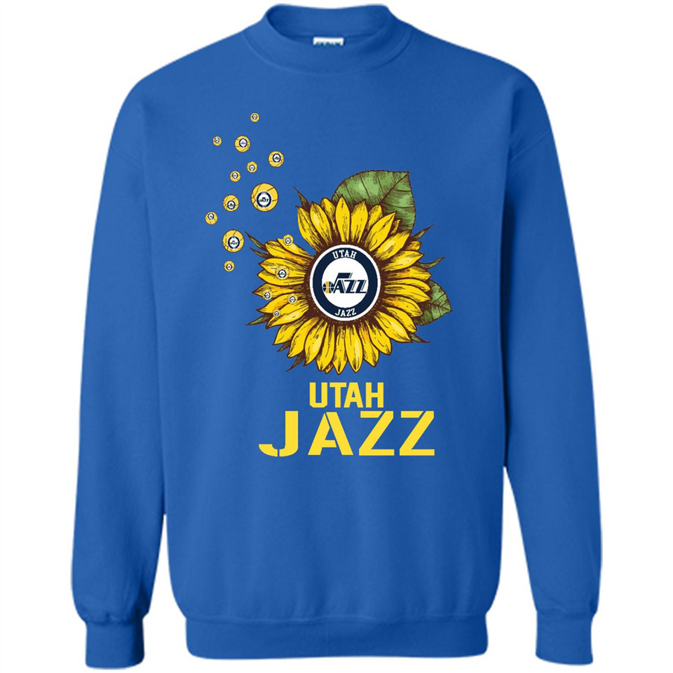 Utah Jazz Basketball Sunflower