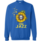 Utah Jazz Basketball Sunflower