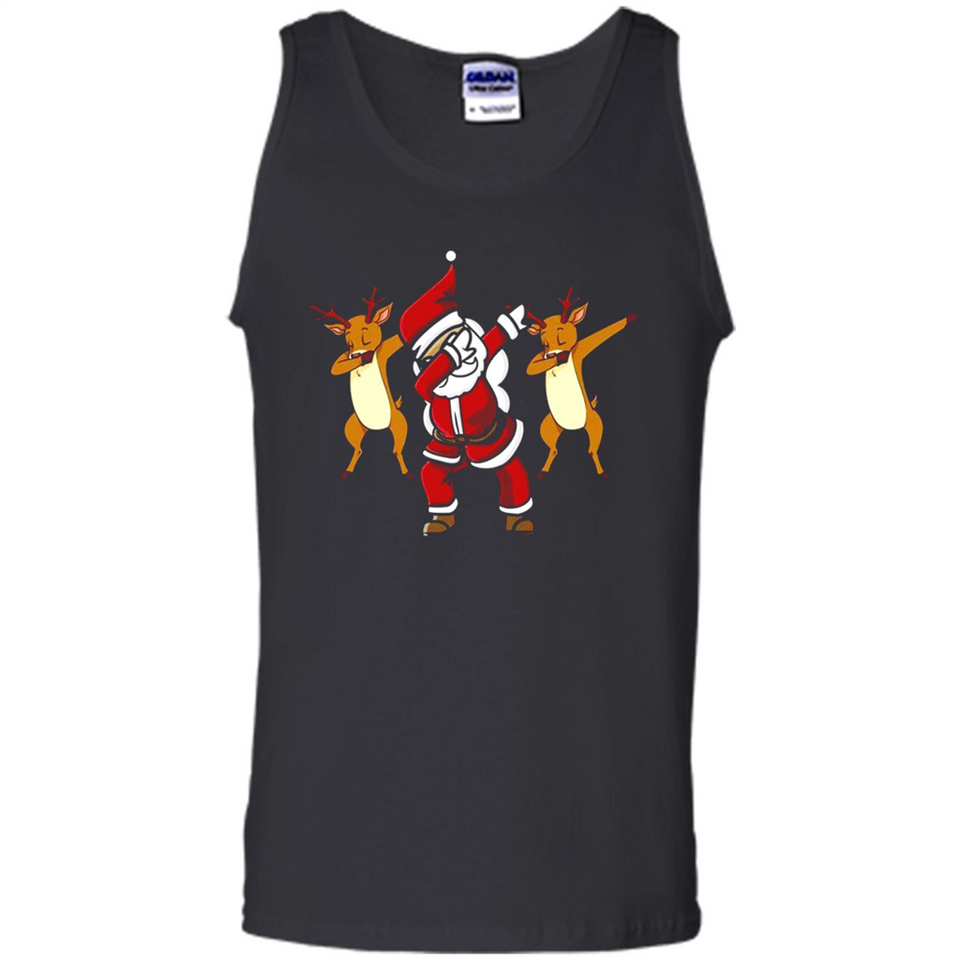 Dabbing Santa - Funny Santa Claus Christmas Dab - Tank Top