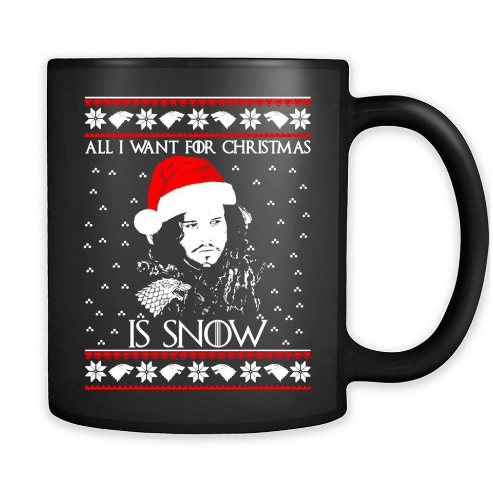 All I Want for Christmas is Snow ugly sweater PINGPONG