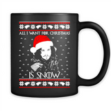 All I Want for Christmas is Snow ugly sweater PINGPONG