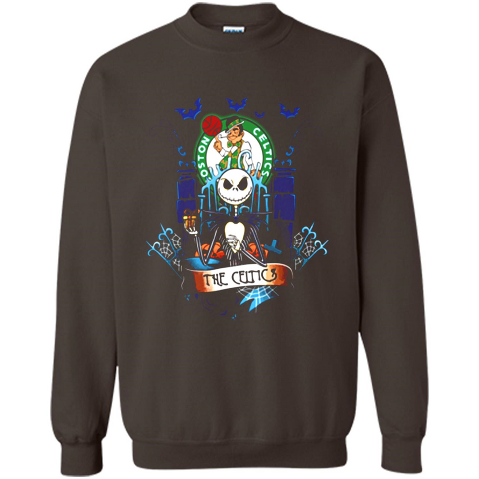 Boston Celtics Halloween The Nightmare Before Christmas - Sweatshirt