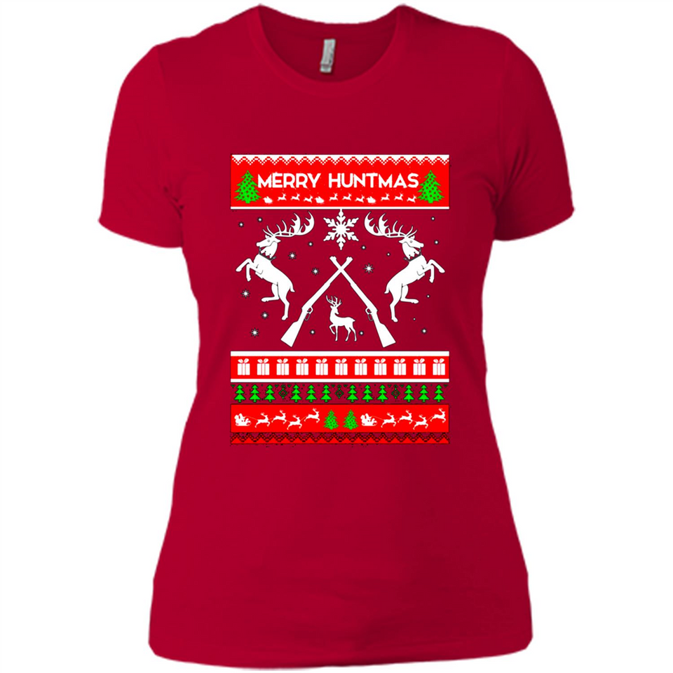 Merry Huntmas Ugly Christmas sweater PINGPONG