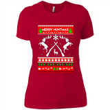 Merry Huntmas Ugly Christmas sweater PINGPONG