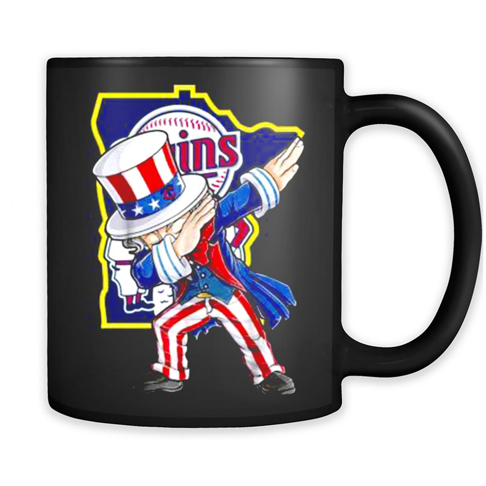 MLB MINNESOTA TWINS UNCLE SAM DABBING INDEPENDENCE DAY