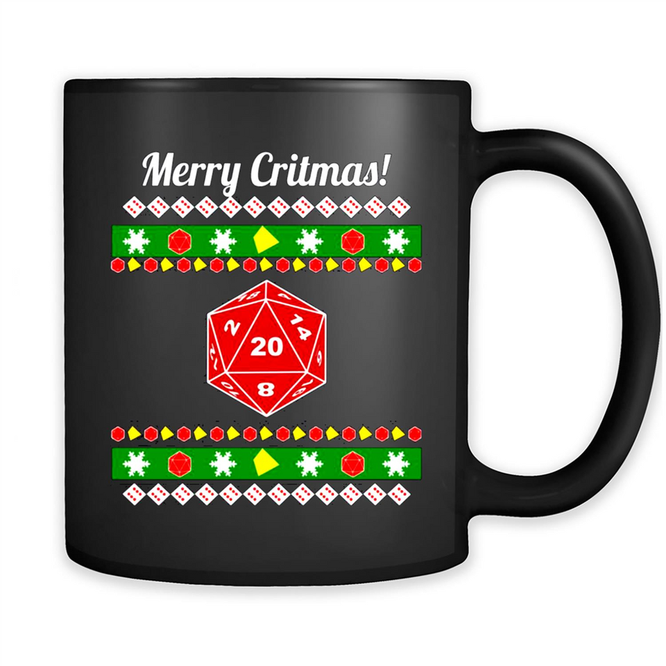 Merry Critmas ugly sweater PINGPONG