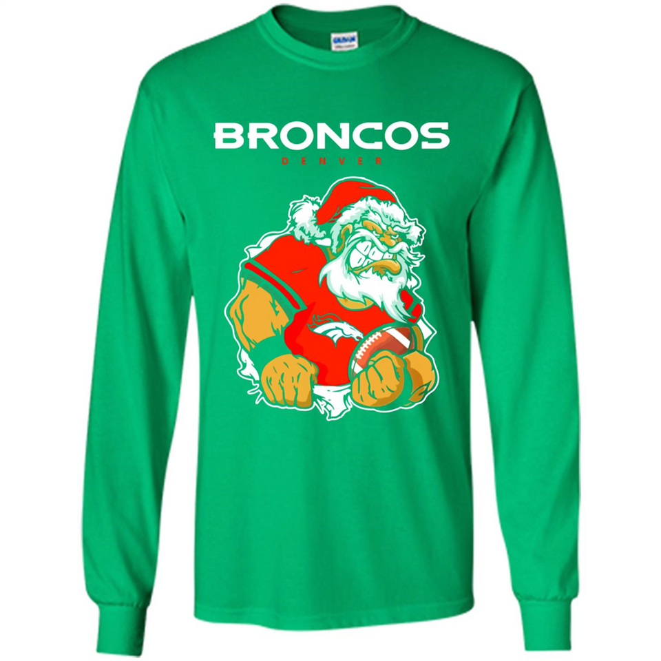 Grumpy Santa Claus Broncos Denver Football Team PINGPONG