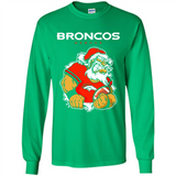 Grumpy Santa Claus Broncos Denver Football Team PINGPONG