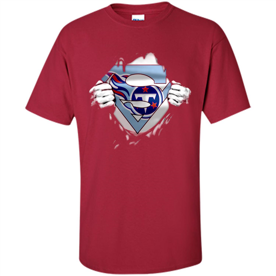 Tennessee Titans And Superman Fans - Shirt