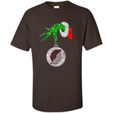 Amazing shirt Portland Trail Blazers Glitter Grinch Monogram Ornament Christmas - Shirt