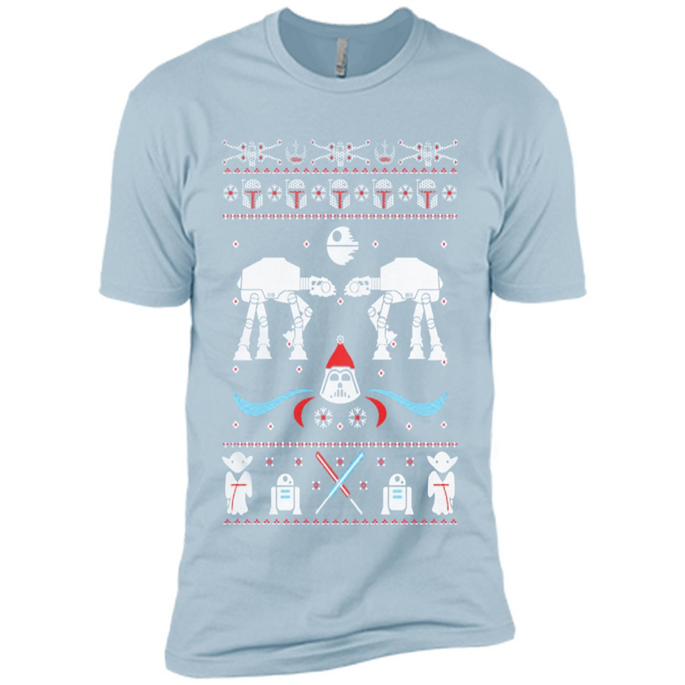 Star Wars Icons Funny Ugly Christmas - Premium Short Sleeve T-Shirt