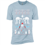 Star Wars Icons Funny Ugly Christmas - Premium Short Sleeve T-Shirt