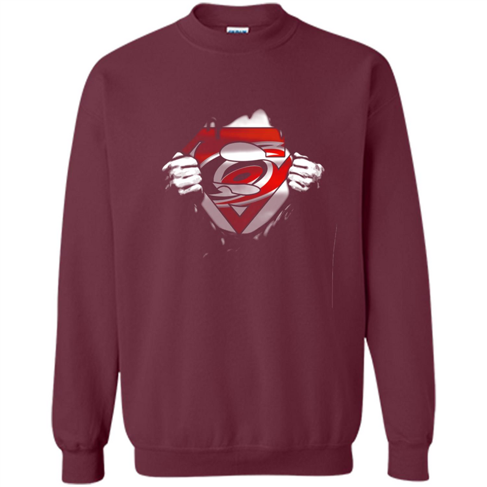 Carolina Hurricanes And Superman Fans - Sweatshirt