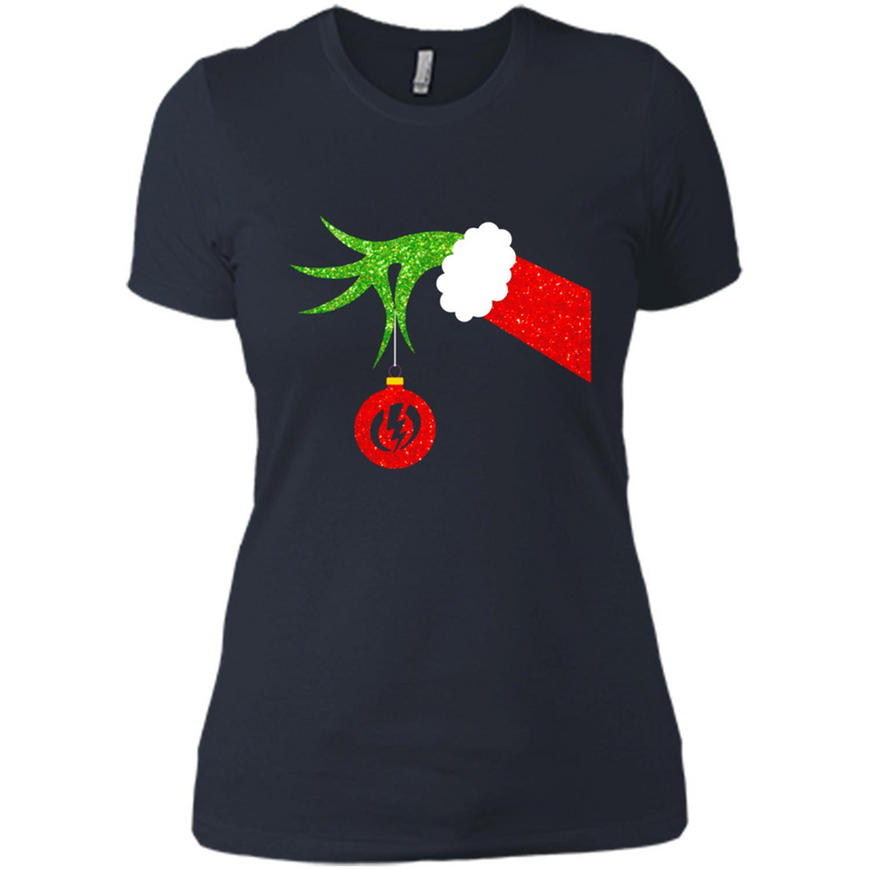 Funny Grinch Hand Holding Electric Ornament Christmas PING PONG