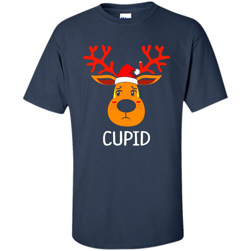 Cupid Santa Claus Funny Xmas Holiday T-Shirt - Shirt