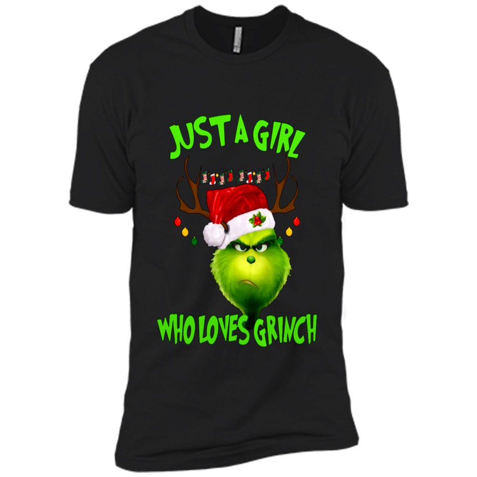 Just a Girl Who Loves Grinch Christmas PING PONG