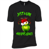 Just a Girl Who Loves Grinch Christmas PING PONG