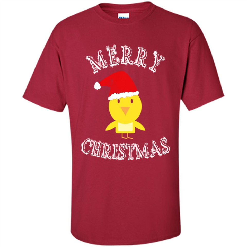 Bird Santa Merry Christmas T-Shirt - Birds Watchers Xmas - Shirt