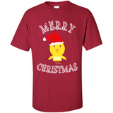 Bird Santa Merry Christmas T-Shirt - Birds Watchers Xmas - Shirt
