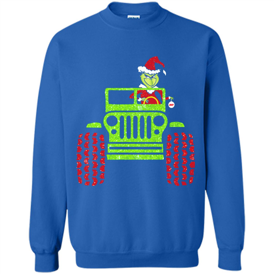 Grinch Jeep Christmas