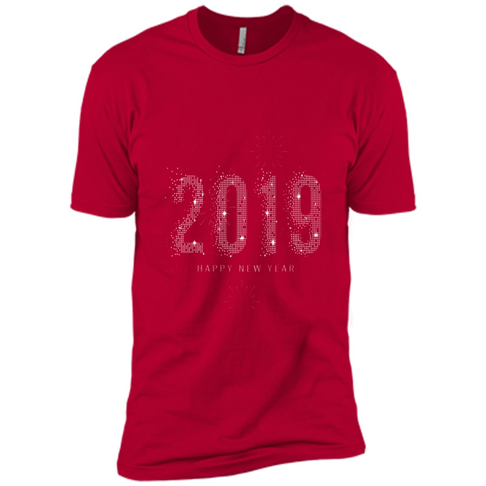 Happy New Year 2019 Sparkle Firework PINGPONG