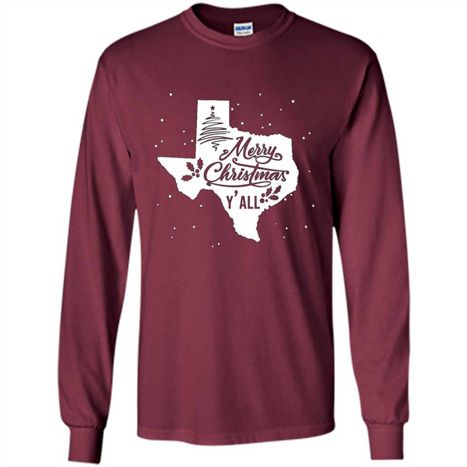 Merry Christmas Y'all Texas Funny Xmas PINGPONG