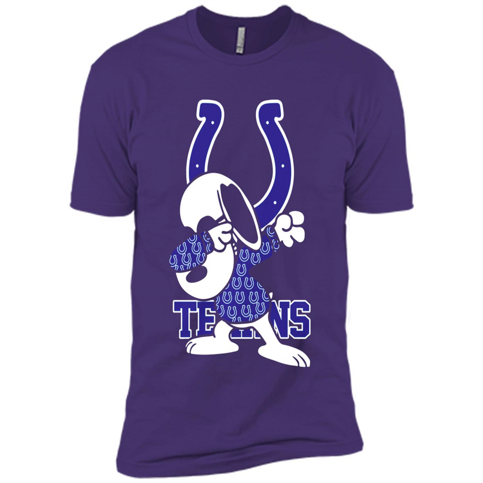 Indianapolis Colts Snoopy Dabbing PING PONG