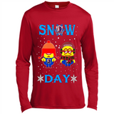 Snow Day Shirt For Dallas Mavericks Vs Minion Fans pingpong