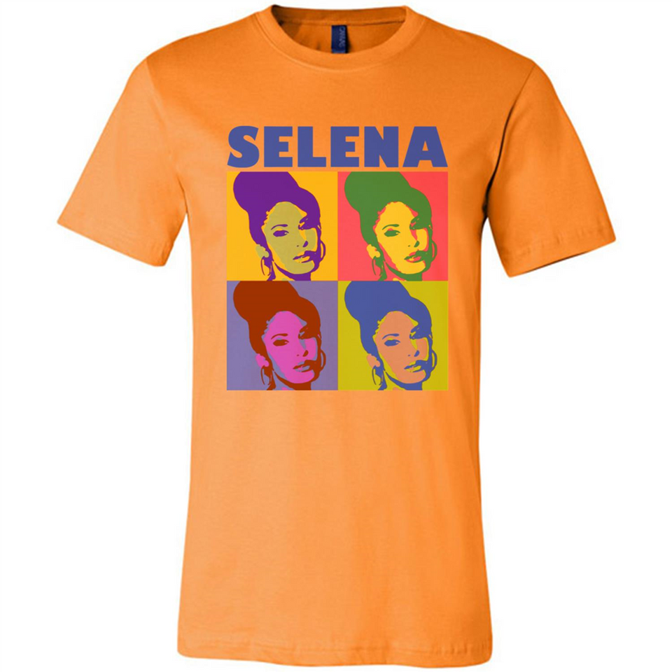 Selena Gomez Light Color - Canvas Unisex T-Shirt