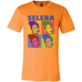 Selena Gomez Light Color - Canvas Unisex T-Shirt