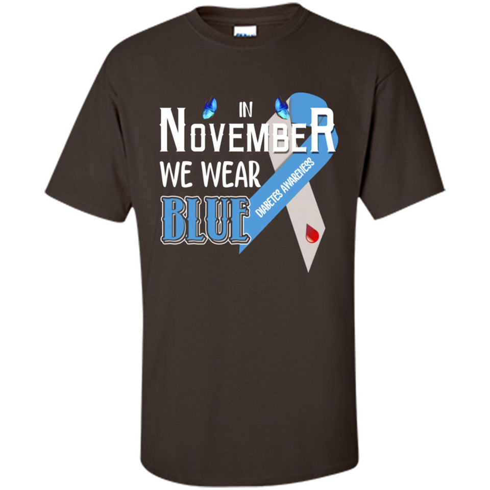 November We Wear Blue Diabetes Awareness