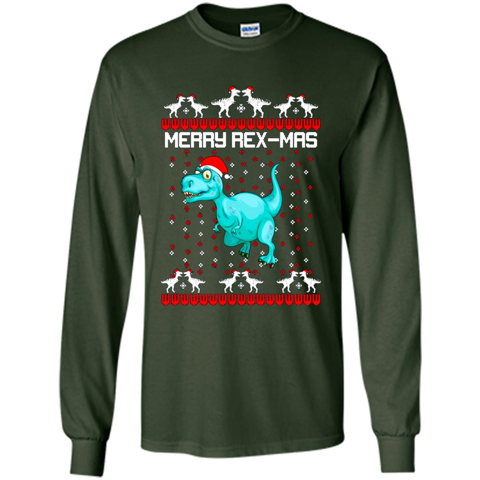 Merry Rexmas Christmas Sweatshirt PINGPONG