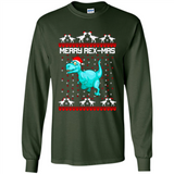 Merry Rexmas Christmas Sweatshirt PINGPONG