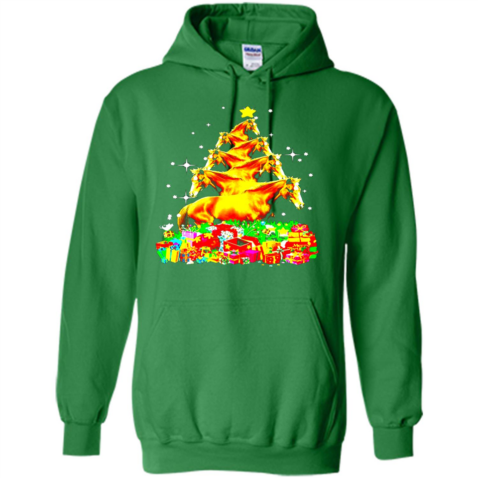 Horse Lover Tees Merry Christmas - Hoodie