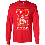 We Gonna Party Like It's My Birthday Jesus Christmas PINGPONG