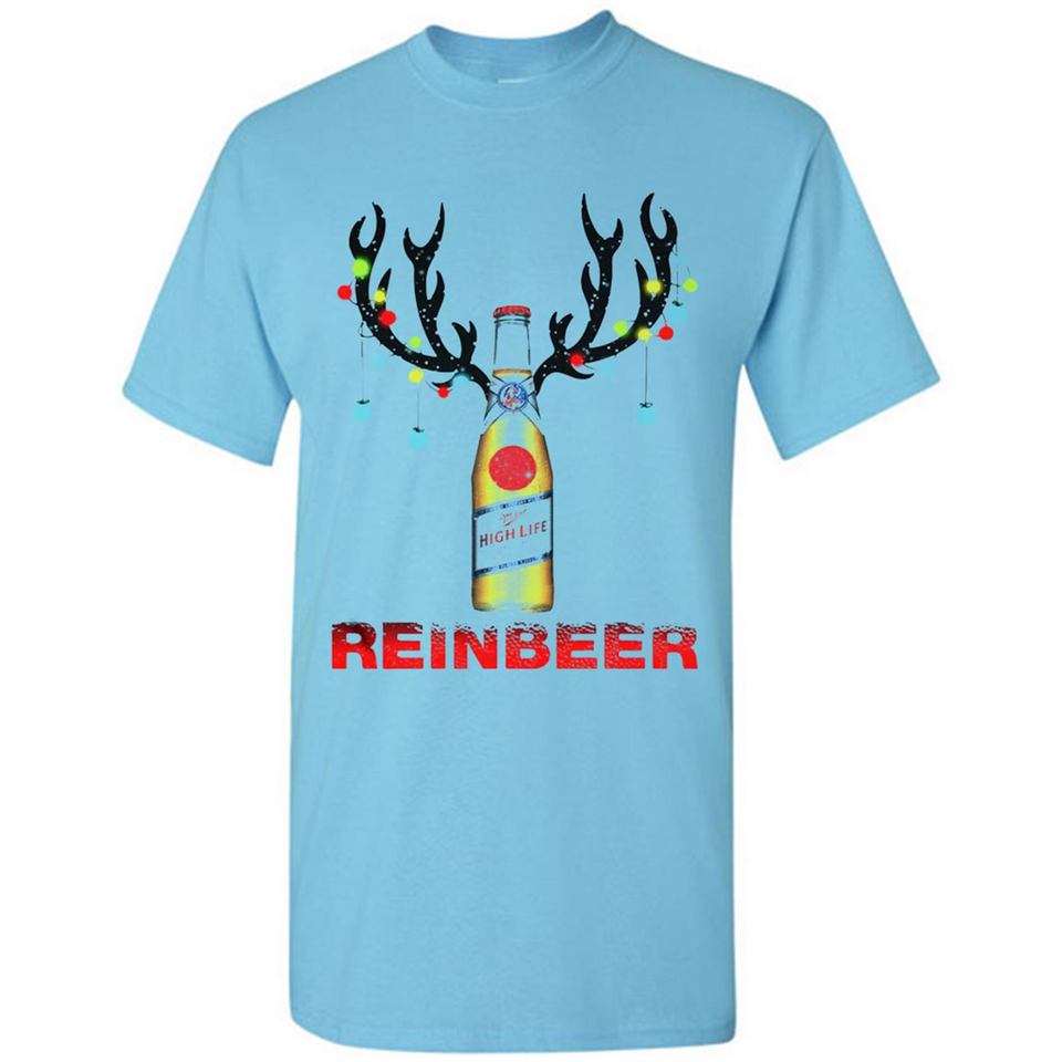 Miller High Life beer reinbeer Christmas - Shirt