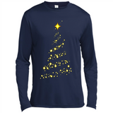 Modern Christmas Tree Light Led Merry Xmas Mug PINGPONG - Canvas Long Sleeve T-Shirt