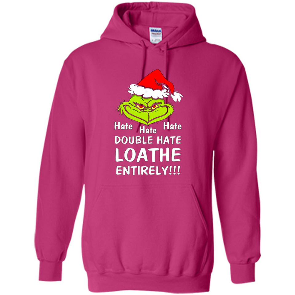 Mr Grinch hate hate hate double hate loathe entirely sweater PINGPONG