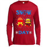 Snow Day Shirt For Los Angeles Angels Vs Minion Fans pingpong