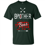Brother Shirt Buffalo Plaid Family Camping Bear Tee - Shirt