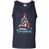 Christmas Ugly Sweater Animal Tree Pine Merry Christmas - Tank Top