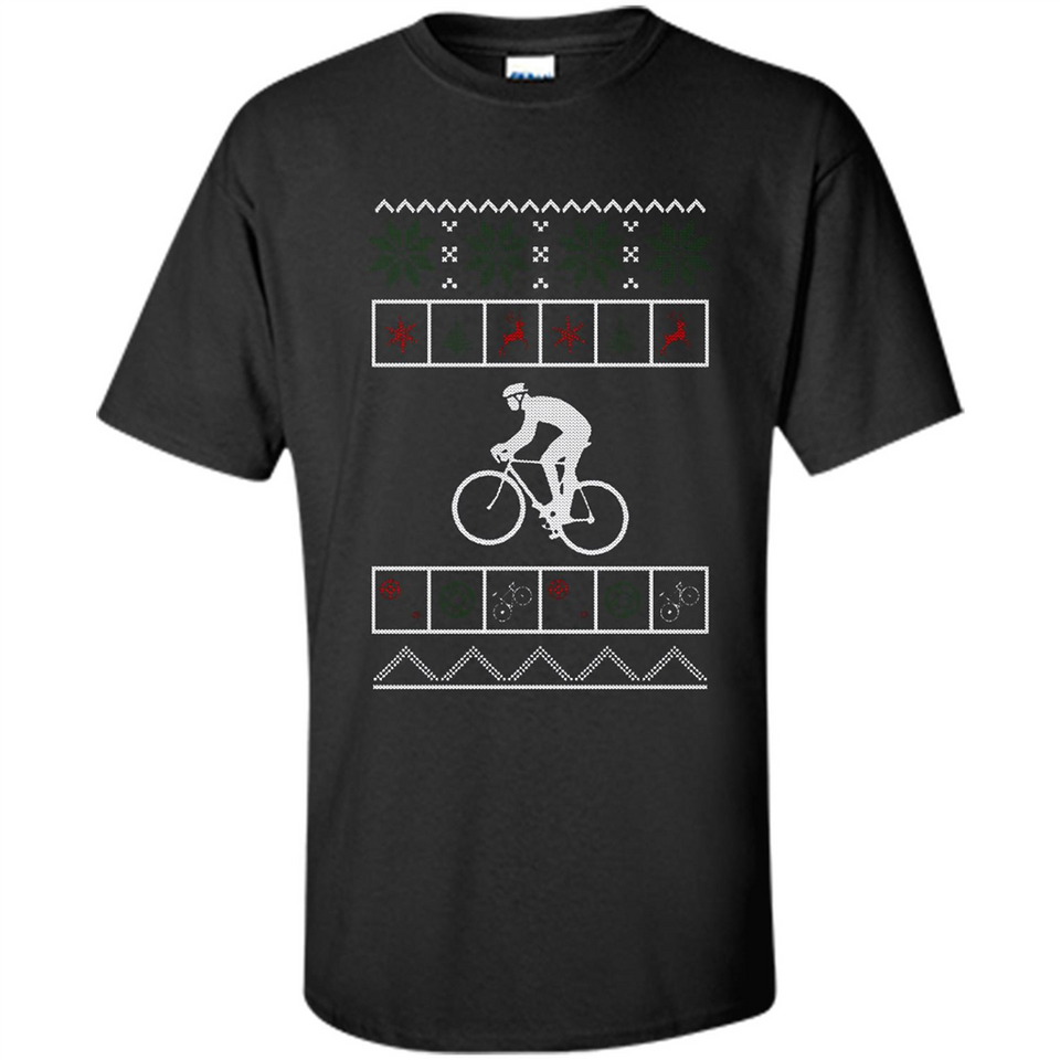 Christmas Ugly Sweater Cycling - Ugly Christmas Sweater - Shirt