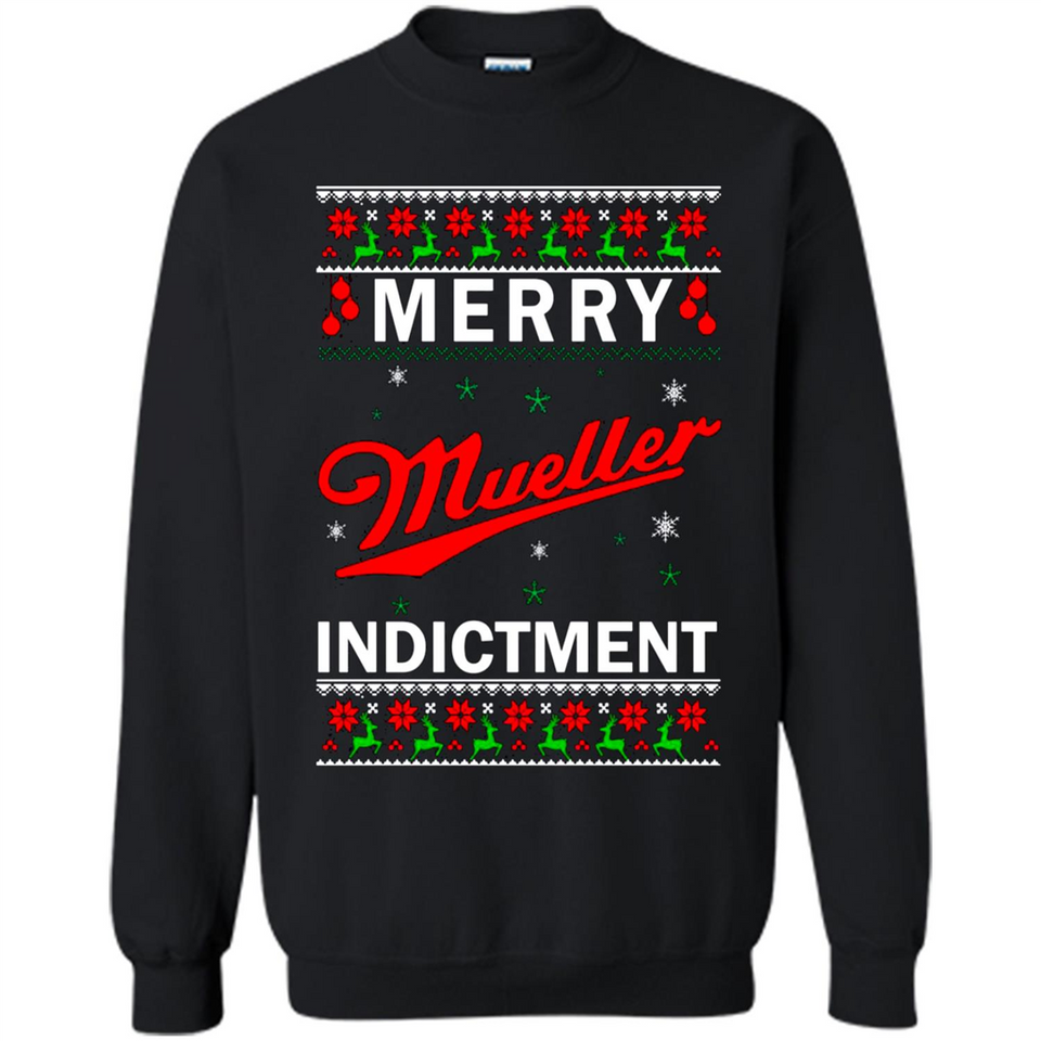 Merry Muller indictment Christmas sweatshirt PINGPONG