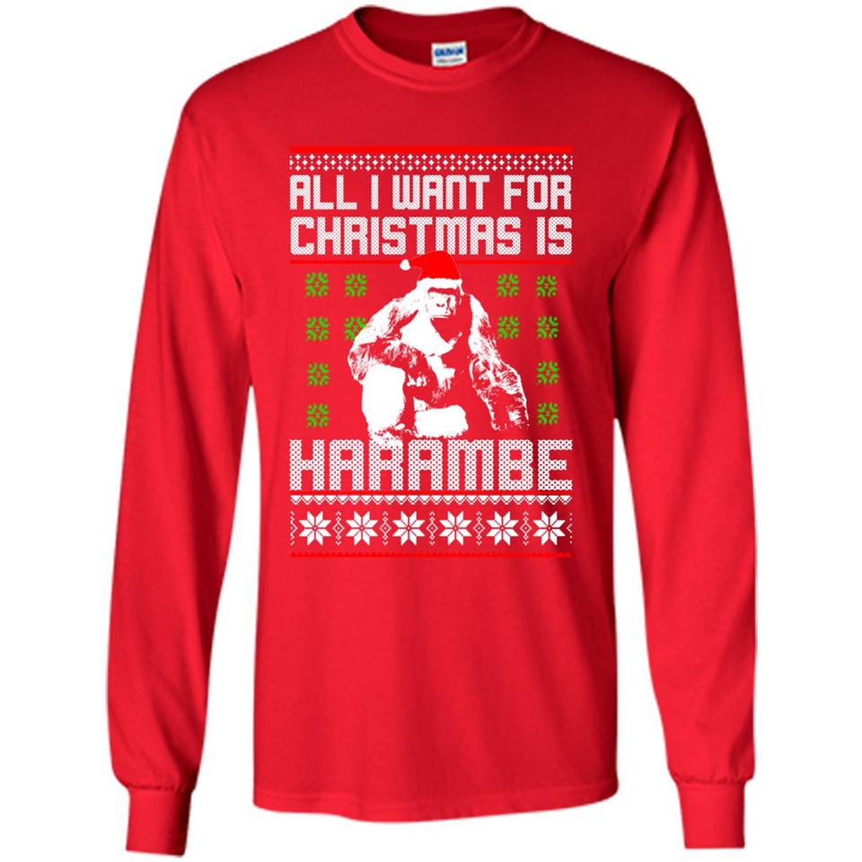 All I want for Christmas is Harambe ugly PINGPONG