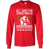 All I want for Christmas is Harambe ugly PINGPONG