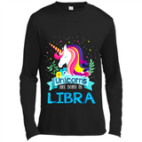 Unicorns are born in Libra Birthday Rainbow Gift Ladies Custom