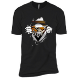 Cleveland Browns And Superman Fans - Premium Short Sleeve T-Shirt