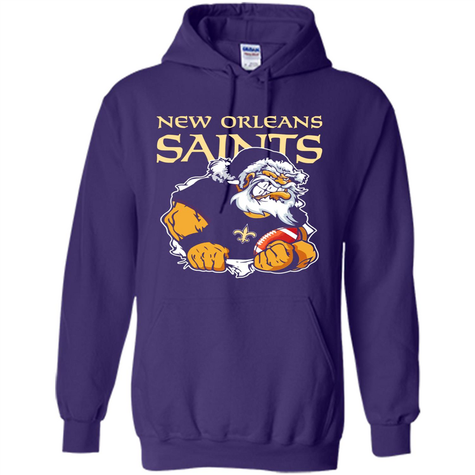 Grumpy Santa Claus New Orleans Saints Football Team PINGPONG