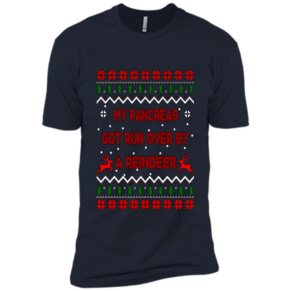My Pancreas Got Run Over By A Reindeer Diabetes Christmas sweater PINGPONG