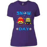 Snow Day Shirt For Colorado Avalanche Vs Minion Fans pingpong